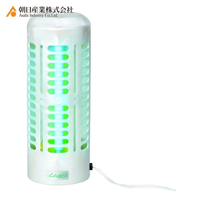 朝日製作 MP-600 捕虫器「ムシポン」 6W 取り付けき型 (1台) 農業資材-花・ガーデン・DIY