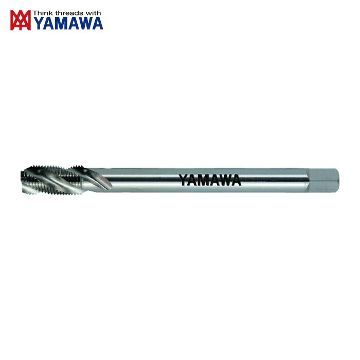 ヤマワ 弥満和 LS-SP-PF-120-1/4-19 ロングシャンク管用平行ねじ用渦巻き飲み口 LS-SP-PF L120 1/4-19 (1本)