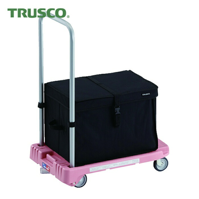 トラスコ TRUSCO 脂手押し車 こまわり君 省音G拷問台 600X390 サクラ色 脂ストッパー付 TH打ちきり付 (1台) MP-6039N2-P-JS-THB