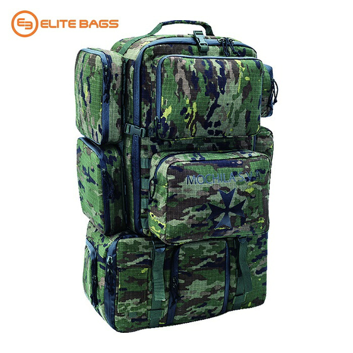ELITE BAGS バックパック MOCHILA SVA フォレストカモフラージュ (1個) MB10-095