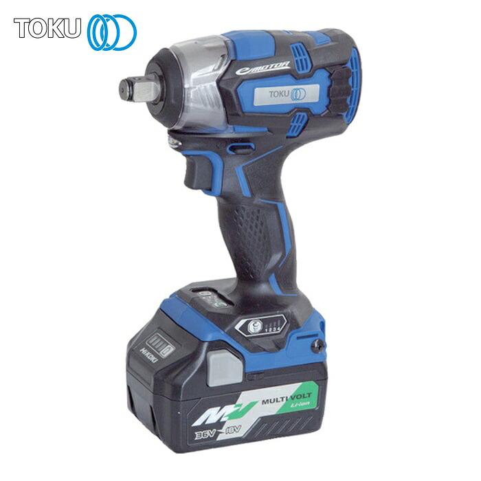 TOKU 東空販売 MBI-160T 充電式シャットオフインパクトレンチ (1台)