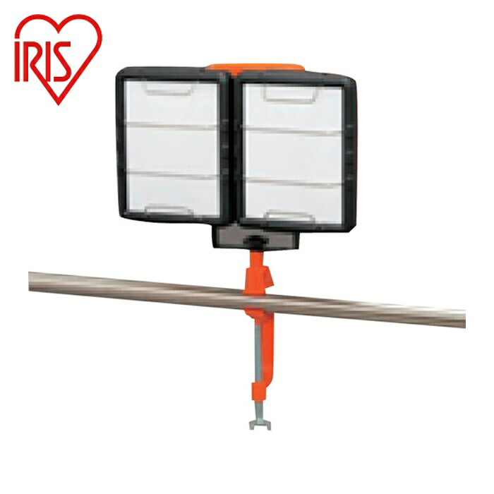 アイリスオーヤマ 537861 PROLEDS LEDワークライトワイドパネル(雨合羽遣りくち)クランプタイプ LWT-7500C-WP (1台) LWT-7500C-WP
