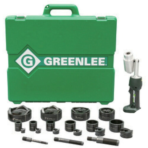 GREENLEE グリーンリー LS50LSB4 インテリパンチ7トン 電動コードレス油圧パンチャーセット 24点セット (1台)