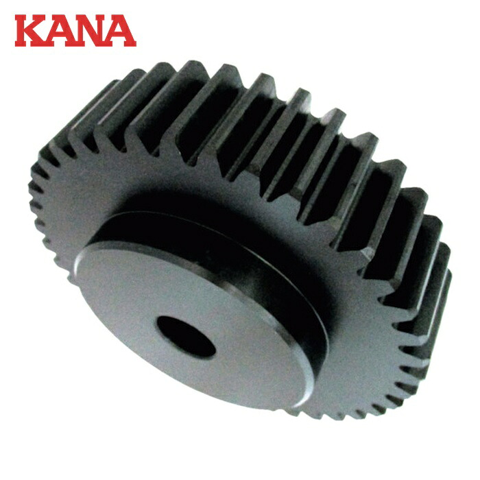 片山チエン KANA M4B34 ピニオンギヤM4 歯数34 直径136 歯幅40 穴径22 (1個)|工具ランドこだわり館