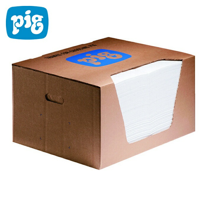 pig ピグ ピグ油専用エコノミーマット ミシン目入り (1箱\u003d100枚入) (1箱) MAT454