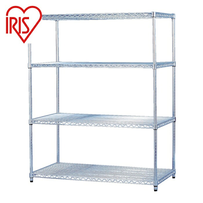 アイリスオーヤマ 104960 メタルラック(ポール径25) 1200×610×1510 (1台) MR-1215DJ|工具ランドこだわり館