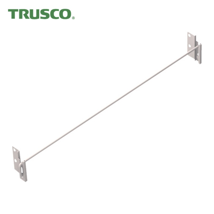トラスコ TRUSCO スチールラック M3・M5用 回転式落下防止バー W900用 (1組) M3-KRB9-NG