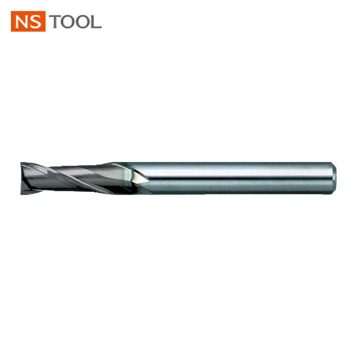 NS 日進工具 MSE230 4.9X13 無限コーティング 2枚刃エンドミル MSE230 Φ4.9X13 (1本)