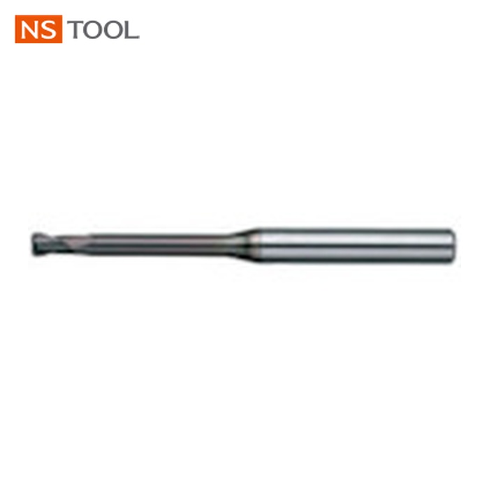NS 日進工具 MHR230R 0.4XR0.1X2 ロングネックラジアスエンドミル MHR230R Φ0.4XR0.1X2 (1本)