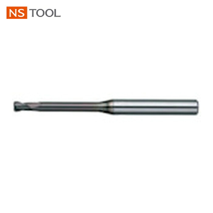NS 日進工具 MHR230R 1XR0.1X5 ロングネックラジアスエンドミル MHR230R Φ1XR0.1X5 (1本)
