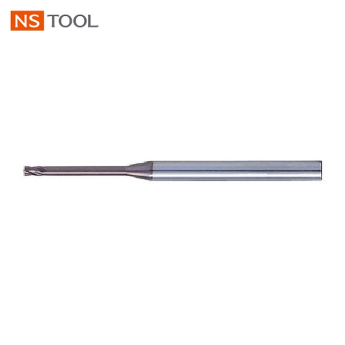 NS 日進工具 MHR430 8X50 超硬スクエアエンドミル 無限コーティング ロングネックエンドミル MHR430 Φ8×50 (1本)