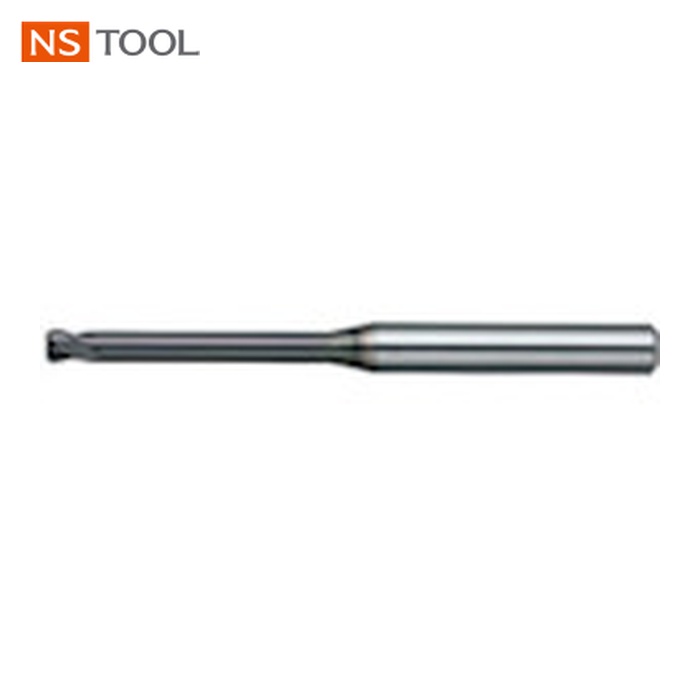 NS 日進工具 MHR430R 3XR0.2X30 ロングネックラジアスエンドミル MHR430R Φ3XR0.2X30 (1本)