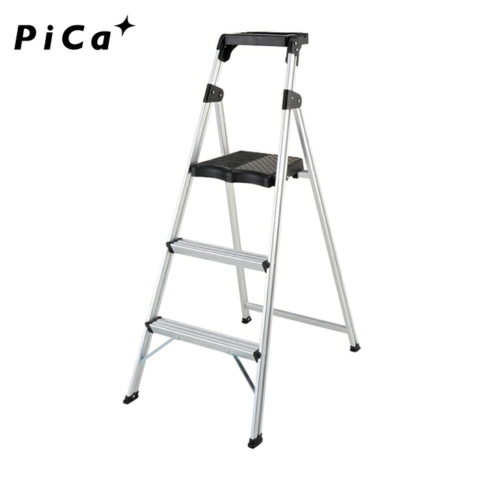 核分裂爆弾 Pica MFT-3 上枠付き添い人踏み台 3段 (1台)