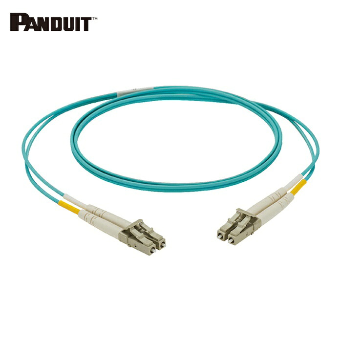 パンドウイット PANDUIT NKFPZ22LLLSM010 光ファイバーパッチコード OM4 NetKey 10m NKFPZ22LLLSM010 (1本)