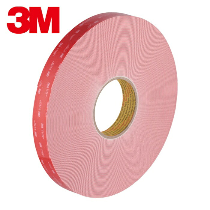 3M スリーエム VHB磁気テープ LSE110WF 25mmX33m 難貼り付ける可塑性物質用 (1巻) LSE110WF 25X33 1P