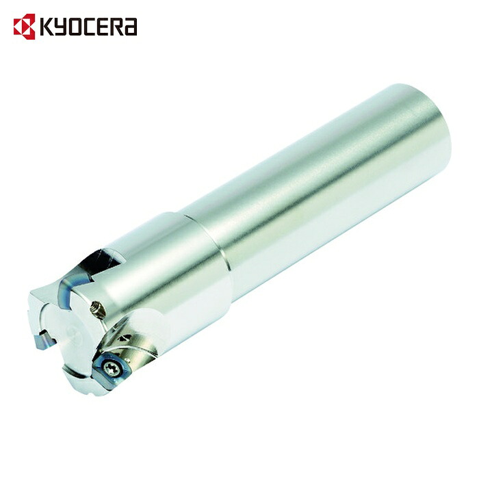 京セラ KYOCERA MFH40-S32-10-4T 高送りカッタ MFH Harrier エンドミル(SOMT10タイプ)ストレートシャンク 刃径40mm 刃数4枚 全長150mm シャンク径32mm (1本)