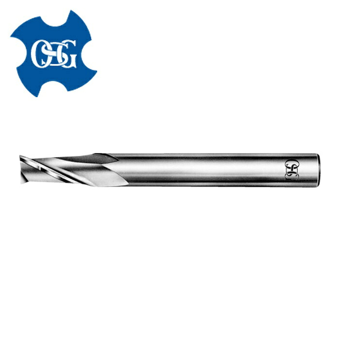 OSG オーエスジー MG-EDS-7.1 超硬スクエアエンドミル 2刃遊撃手 刃径7.1粍 刃長16粍 89759 (1本)