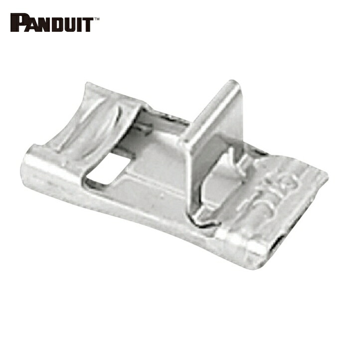 パンドウイット PANDUIT MSBW50-C4 MS(バックルロック式)長尺ステンレススチールバンド用バックル (1袋)