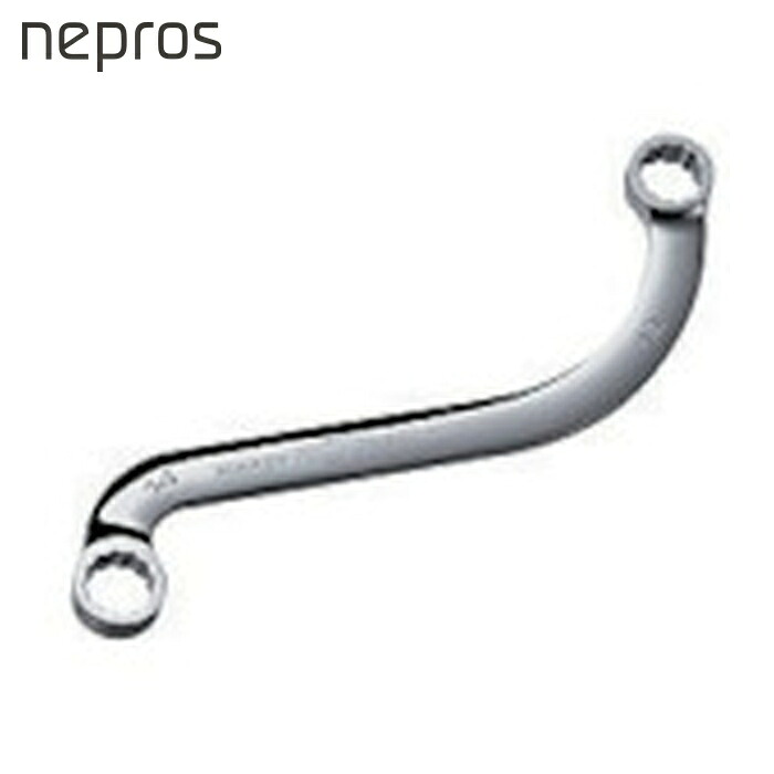 ネプロス nepros NM12-17 S字めがねレンチ 17mm (1丁)