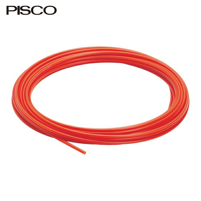PISCO ピスコ NA0860-100-O ナイロンチューブ オレンジ 8×6 100M (1巻)