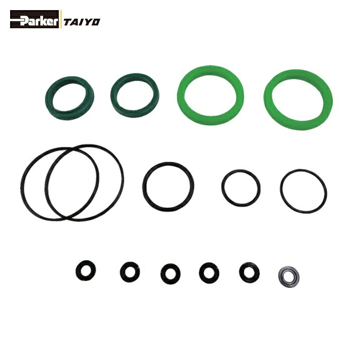 TAIYO 太陽鉄工 NH8R/PKS2-050C 油圧シリンダ用メンテナンスパーツ パッキンセット 適合シリンダ内径:φ50 (ウレタンゴム・スイッチセット用) (1S)