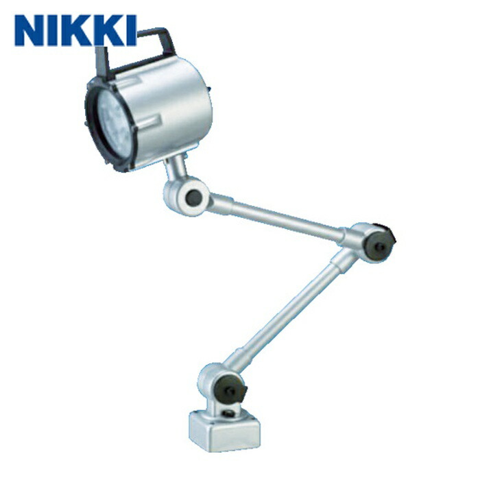 日機 NIKKI NLSM15CP-AC(2M+P) 雨合羽型LED注目の的 9W AC100~120V (1台)
