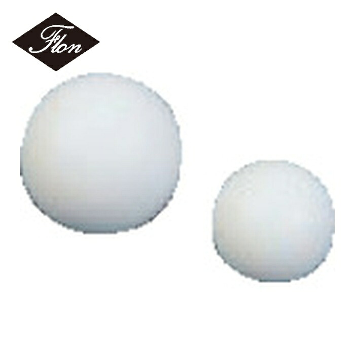 フロンケミカル NR0309-004 フッ素脂(PTFE)球 鉄芯入 25.4Φ×19.05Φ (1個)