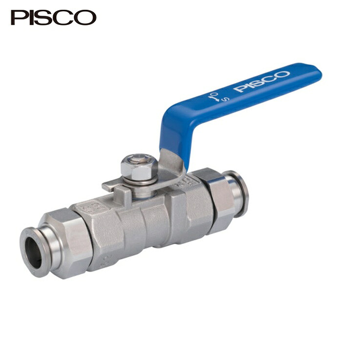 PISCO ピスコ NSBV10-1212 SUS316好いかげんにどんぶり鉢弁膜 1天下太平、レデューストボアタイプ SUS316ワンタッチあと継ぎ付手合い (1個)