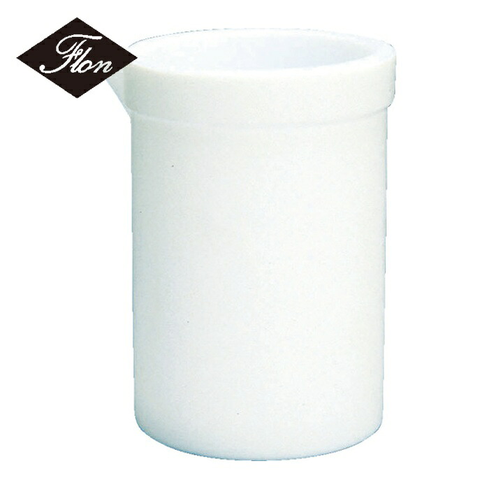 フロンケミカル NR0202-006 フッ素樹脂(PTFE) 肉厚ビーカー 1L (1個)