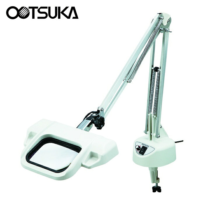 オーツカ光学 O-LIGHT3-L 2X LED照明拡大鏡 OLIGHT3LーF 2X (1台)｜工具ランドこだわり館