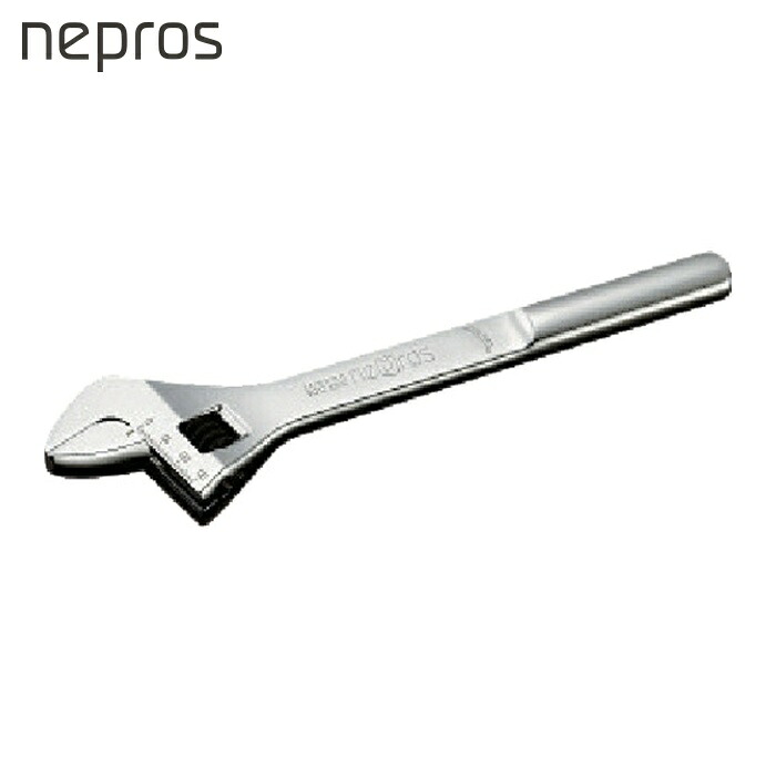 ネプロス nepros NWM-250 モンキレンチ 全長255mm 最大口開き29mm (1丁) 8,165円