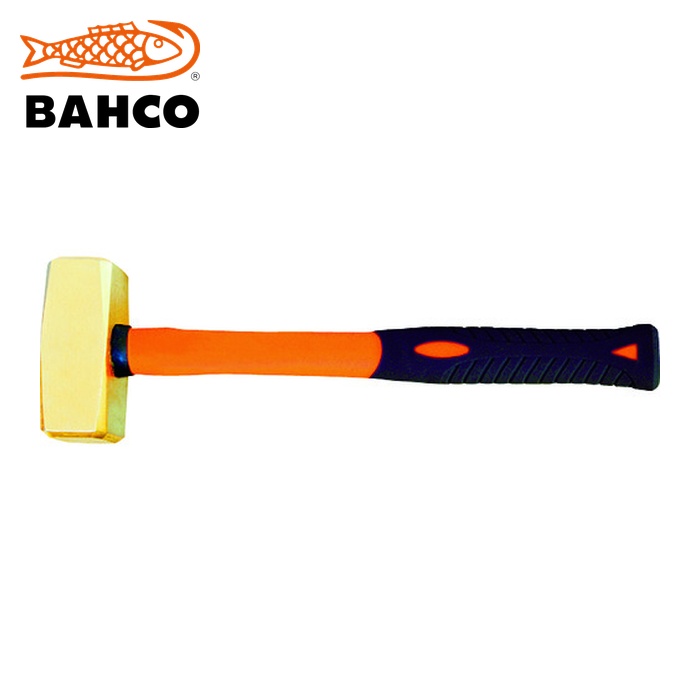 バーコ BAHCO NS500-1000-FB 防爆ハンマー 両口 ノンスパーキングドイツタイプ ファイバーハンドル 頭長90mm 頭径41mm (1本)|工具ランドこだわり館