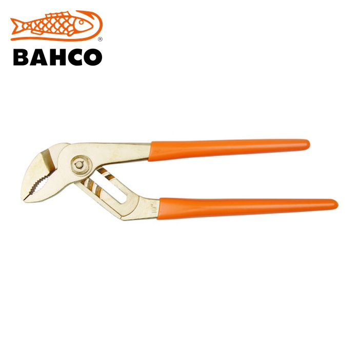 バーコ BAHCO NSB408-250 防爆プライヤー ノンスパーキングウォーターポンププライヤー 最大口開き45mm (1丁)｜工具ランドこだわり館