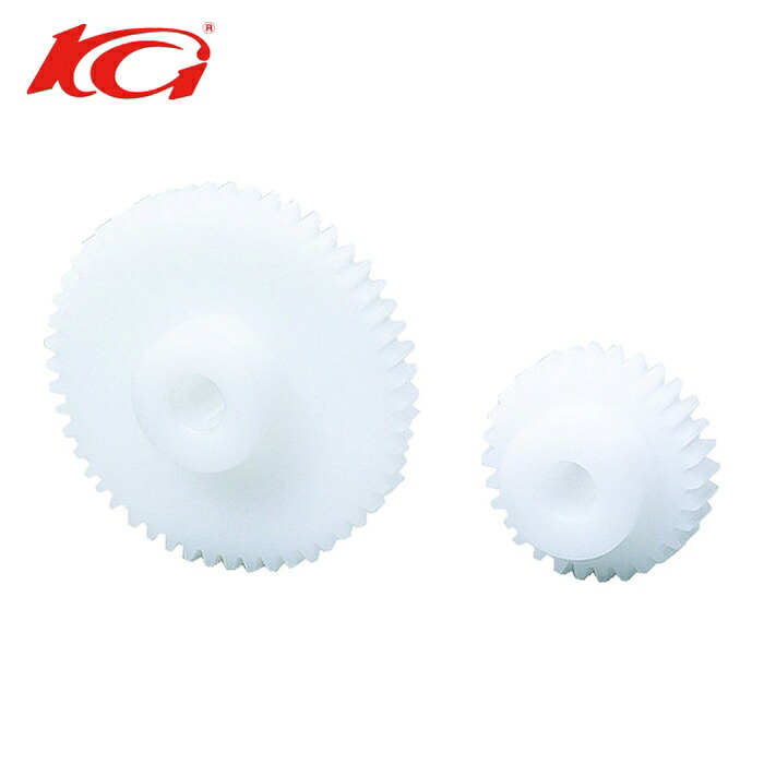 KG 協育歯車 S1D 120B-0608 白POM平歯車 S1D 120B-0608 形状B1 モジュール1 歯数120 歯幅6mm 穴径Φ8mm (1個)
