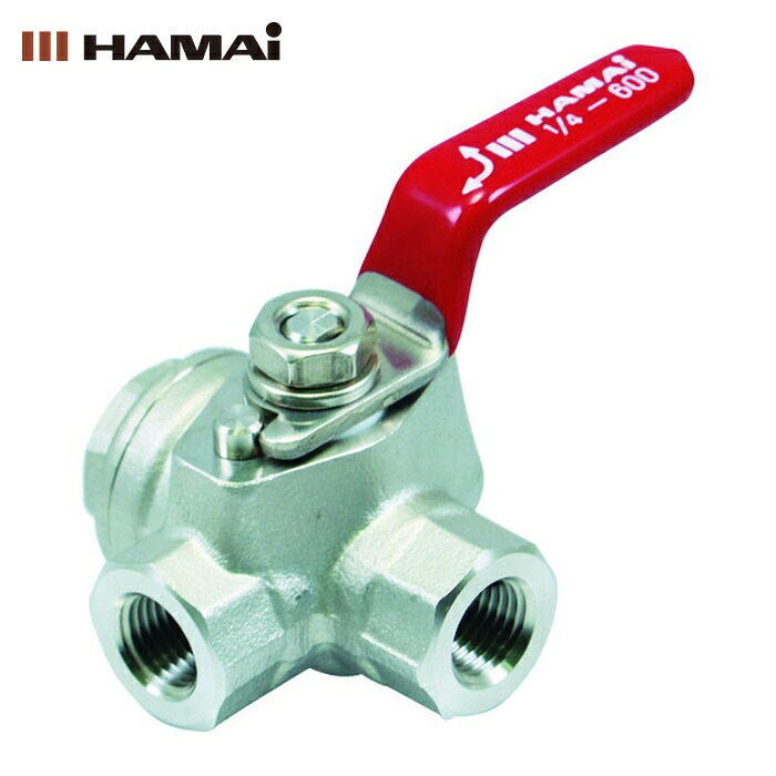 ハマイ HAMAI RSS-14-08RC ステンレス鋼製3方どんぶり鉢弁膜 (1個)