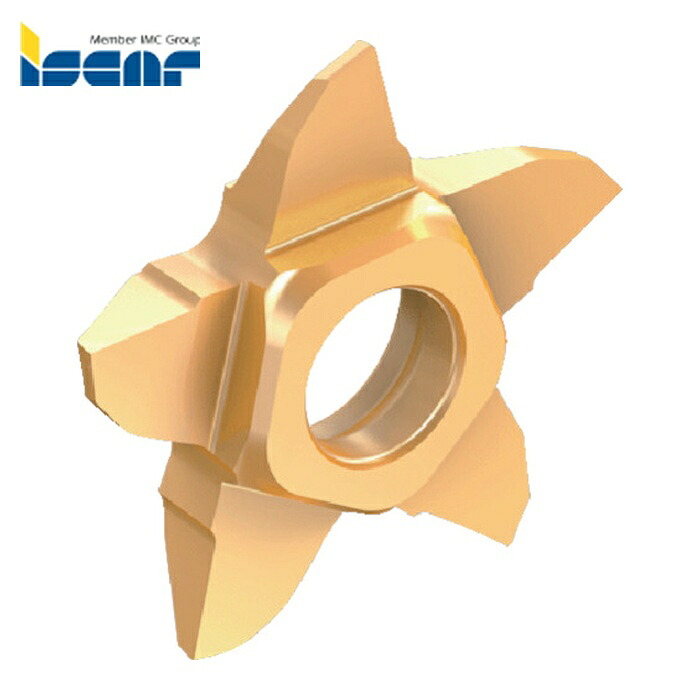 イスカル ISCAR PENTA 17N157P079LS (IC1008) 溝入れ・突切り工具用チップ ペンタカット チップ PENTA 17-P-RS/LS 左勝手 チップ長さ17mm (5個)