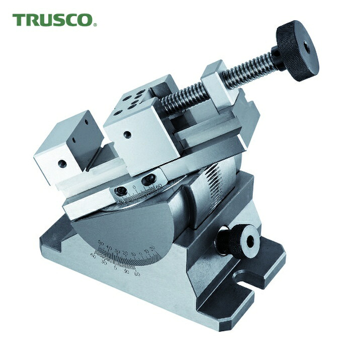 トラスコ TRUSCO 精密二次元バイス 口開き110mm (1台) PUAV-4
