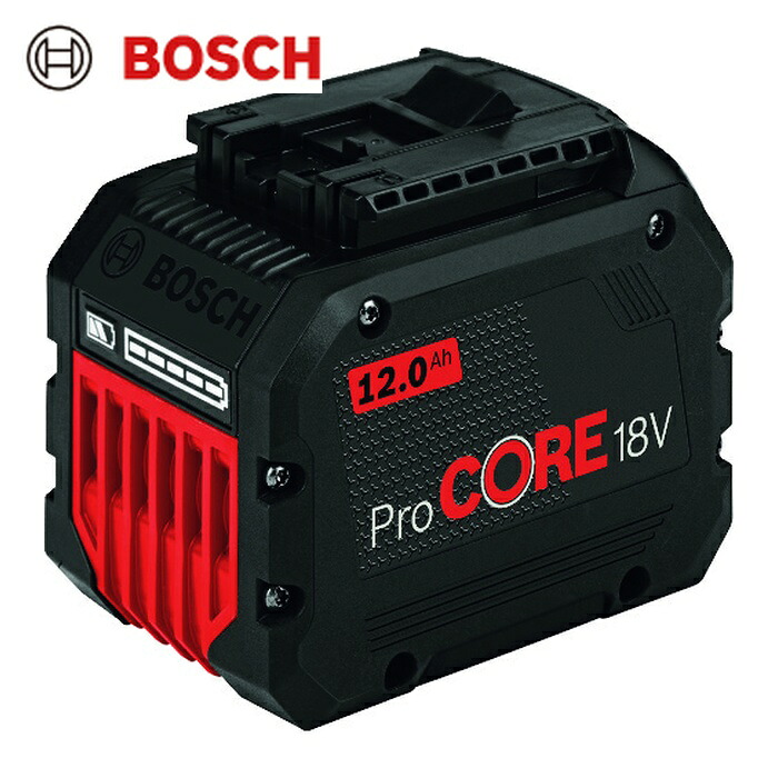 ボッシュ 18Vリチウムイオン12.0Ah蓄電池 (1個) PROCORE18V12
