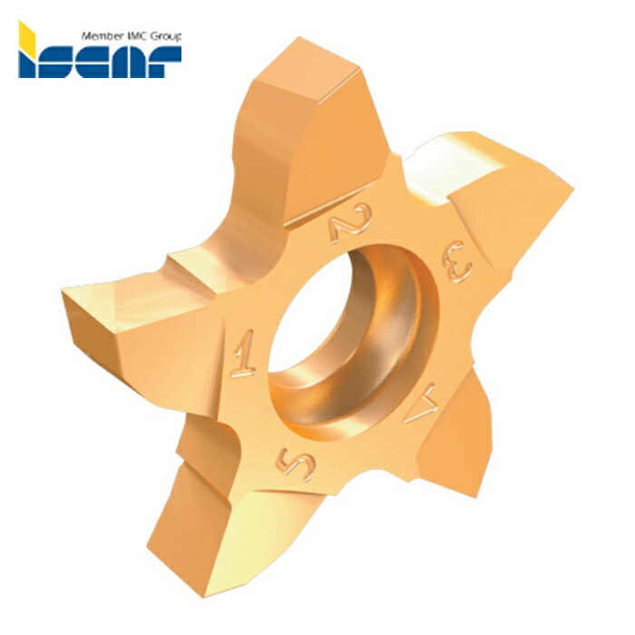 イスカル ISCAR PENTA 17-300NP08RS (IC1008) 溝入れ・突切り工具用チップ ペンタカット チップ PENTA 17-NP-RS/LS 右勝手 チップ長さ17mm (5個)