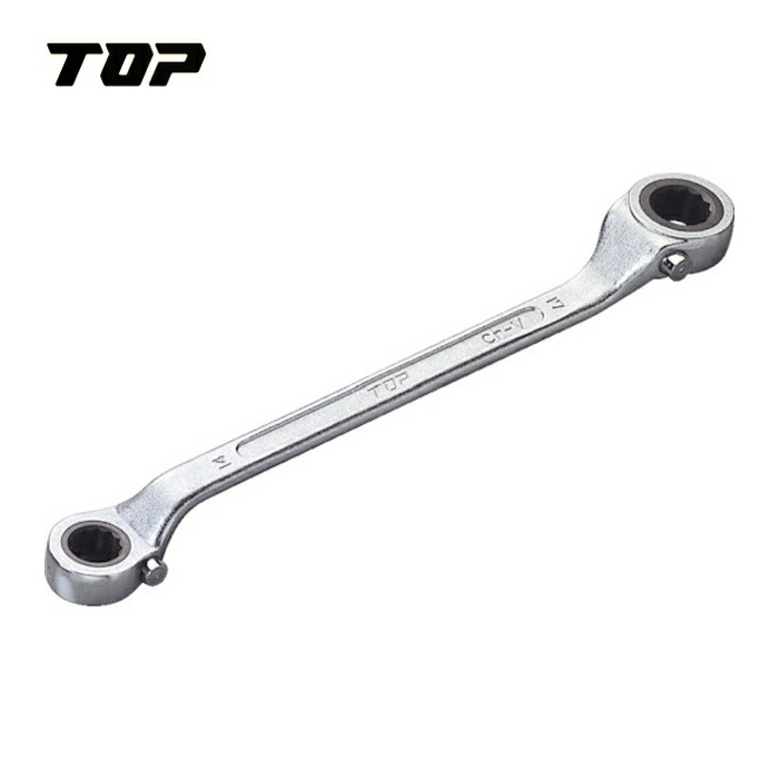 TOP トップ工業 RW-30X32 ラチェットメガネレンチ 30X32mm (1本)