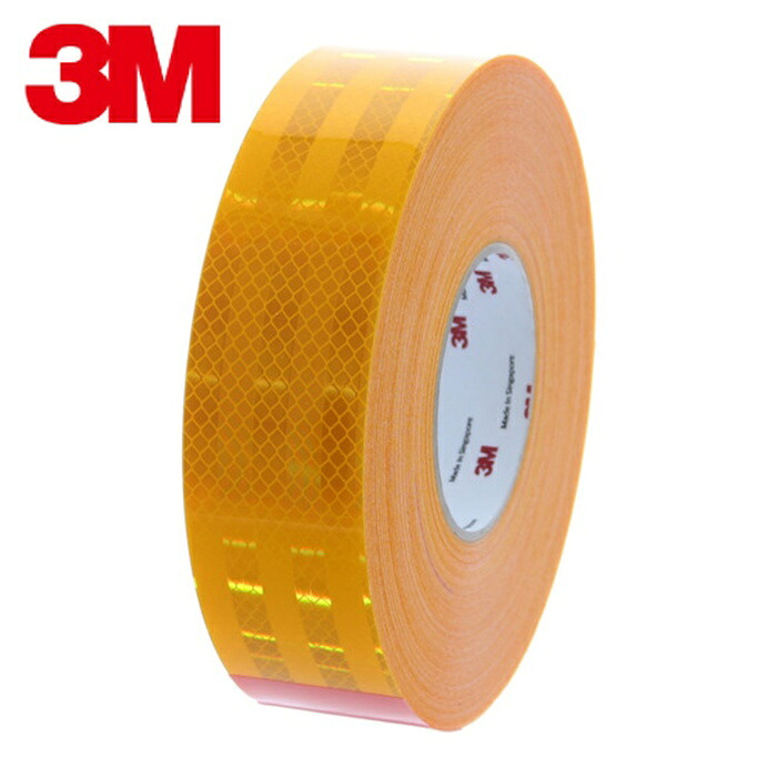 3M スリーエム ダイヤモンドグレード反射シート 黄色 50.8mmX45.7m (1巻) PX9471 50.8