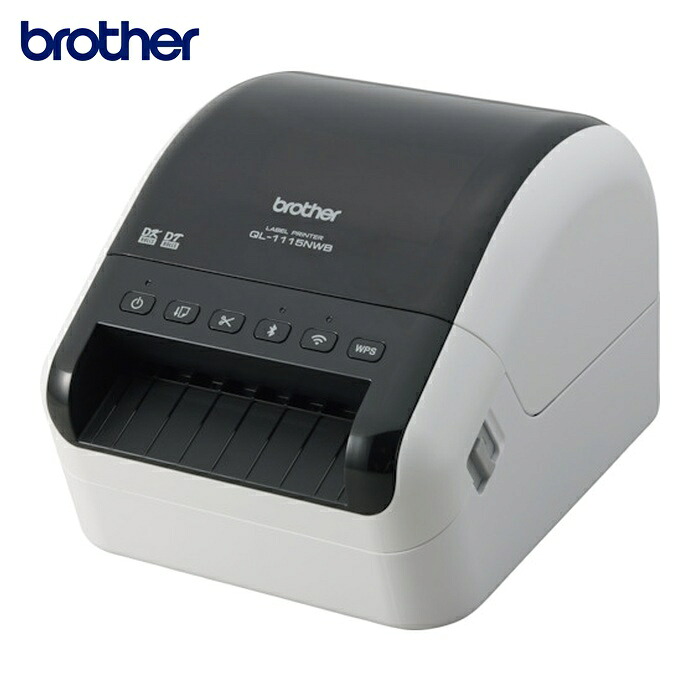 茶飲み友だち brother QL-1115NWB 4in感熱下げ札印刷機 QL1115NWB  (1台)