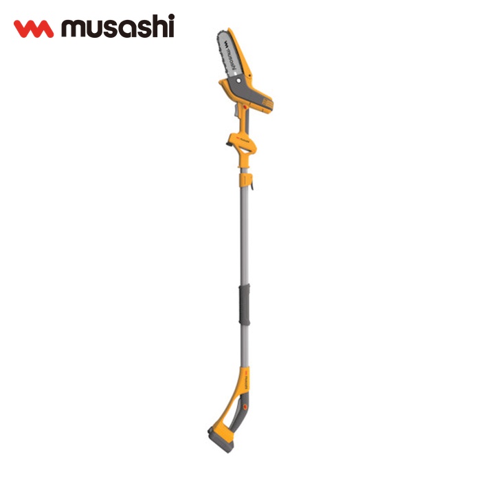 ムサシ musashi 充電式ハンディ&ポールチェーンソー (1台) PCS-6001｜工具ランドこだわり館