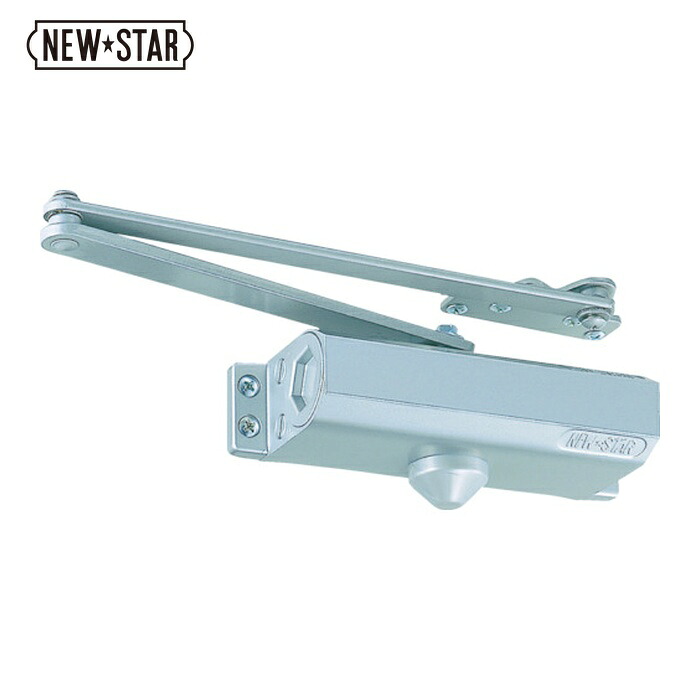 ニュースター NEW STAR P184-N01 ドアクローザー P-184 シルバーN-01 (1台)