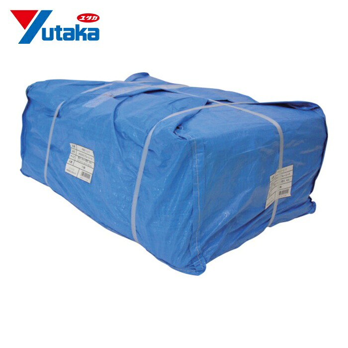ユタカメイク シート #3000ブルーシート大畳み 3.6m×5.4m (10枚入) (1箱) PBZ-L11