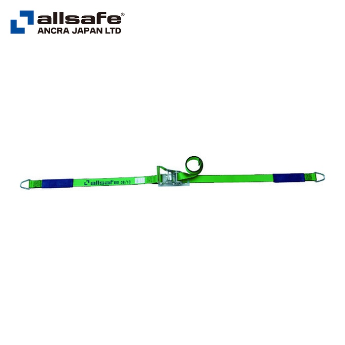 allsafe オールセーフ R5DR15 ベルト荷締機 ラチェット式デルタリング仕様(重荷重) (1台)