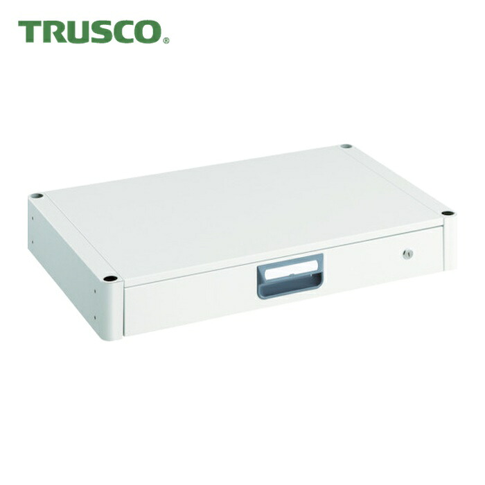 トラスコ TRUSCO 物の具手押し車 アリゾナ州の州都手押し車 薄型1段抽き出し 750X500 白いこと (1台) PEW-75Z-W