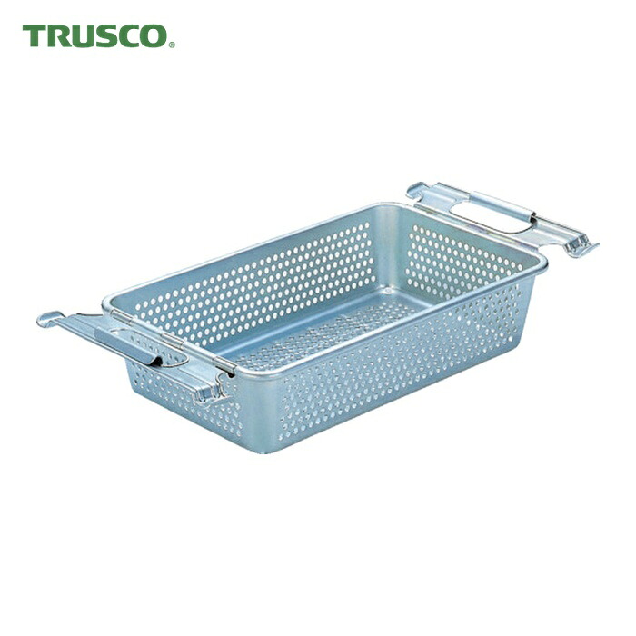 トラスコ TRUSCO スチール容器 取手付パンチングBOX 有効内寸395×242×118 (1個) PM-4