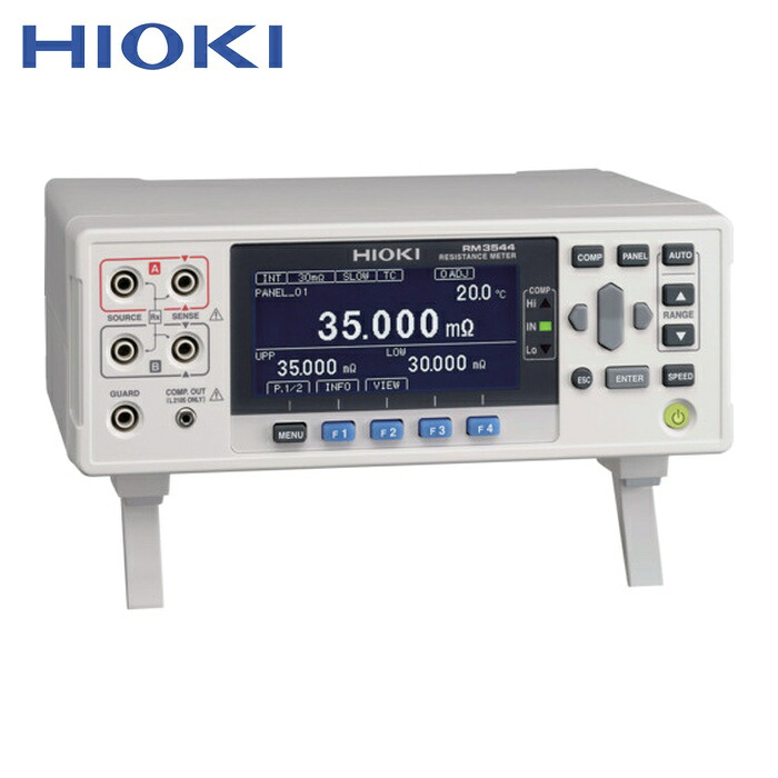 日置電機 HIOKI RM3544-01 抵抗計(EXT I/O・RS-232C・USB付) (1台)|工具ランドこだわり館