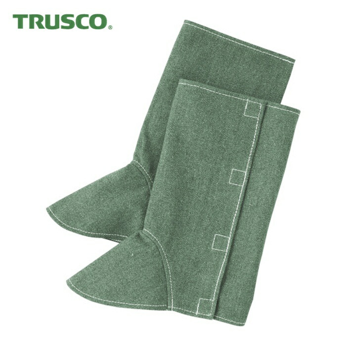 トラスコ TRUSCO パイク溶接保護具 足カバー ワイドタイプ (1組) PYR-AK-L